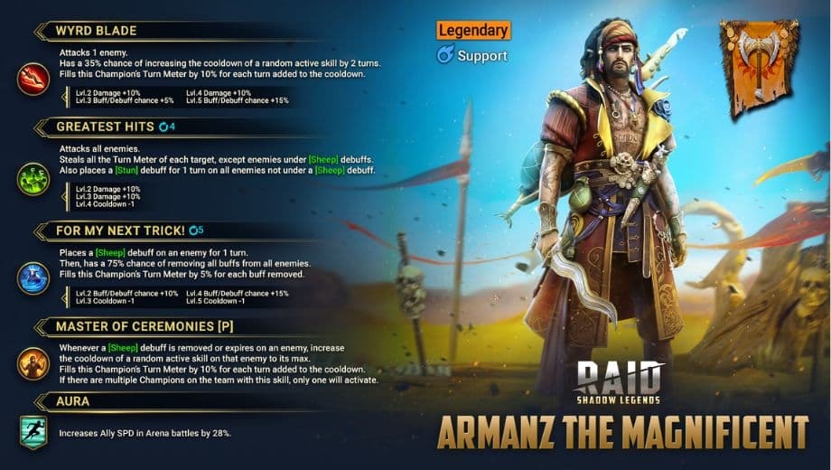Armanz The Magnificent - The Host Of The Festival Of Creation